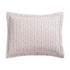 Laura Ashley Marta Stripe Pink Full/Queen Quilt Set - 4 of 4