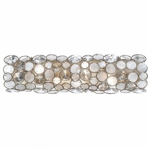 Crystorama Lighting Palla 4 - Light Vanity in  Antique Silver - 1 of 3