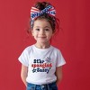 The Juniper Shop Star Spangled Firework Toddler Short Sleeve Tee - 2 of 2