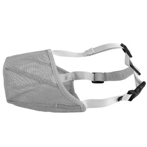 iMountek Pet Muzzle MaskAdjustable Dog Mouth Cover with Breathable Mesh Adjustable Neck Forehead Strap for Anti Biting Barking Chewing - 1 of 4