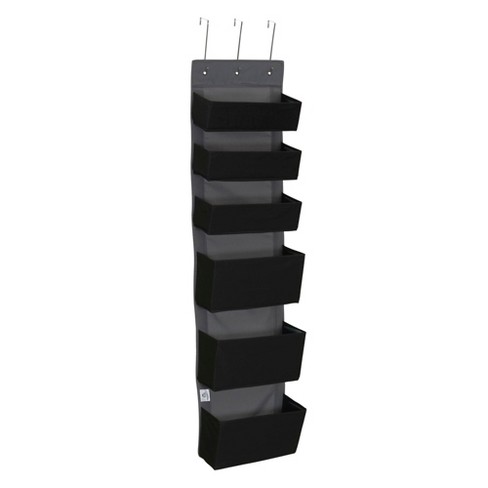 6 Pocket Over the Door Pocket Organizer, PP Non-Woven Fabric Pockets - image 1 of 4