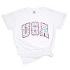 Simply Sage Market USA Blue Willow Garment Dyed Tee - 2 of 4
