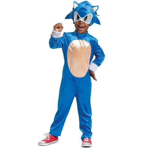 Sonic the Hedgehog Sonic Movie Toddler Costume, Small (2T)