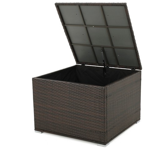 Wood Storage Wicker Basket : Target