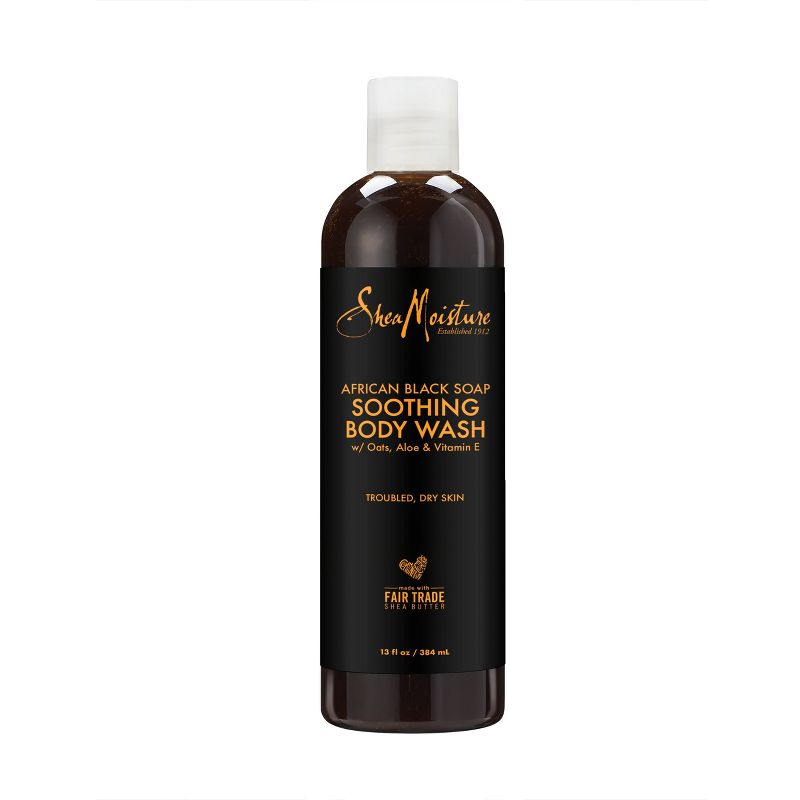 SheaMoisture African Black Soap Soothing Body Wash - Oatmeal &#38; Aloe - 13 fl oz, 3 of 13