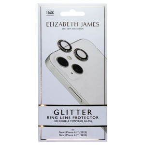 Elizabeth James Ring Lens Protector for iPhone 15/15 Plus - Glitter - 1 of 2