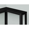 Monarch Specialties Accent Table Console Entryway Narrow Corner Living Room Bedroom Black Laminate Transitional - 3 of 4