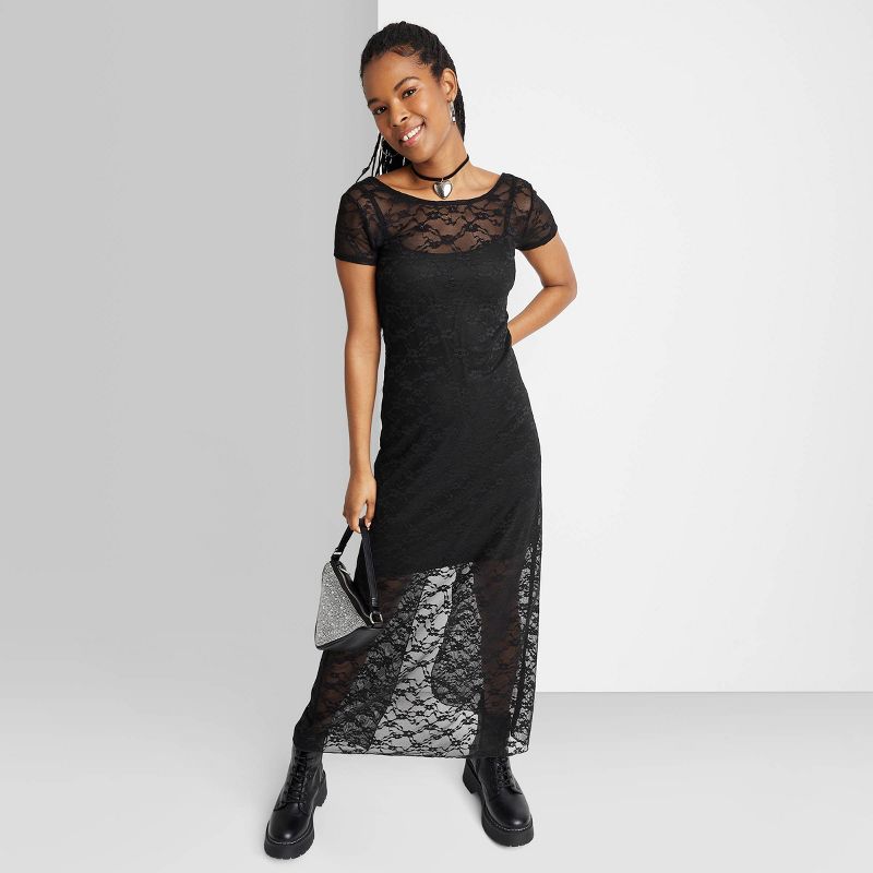 Women's Short Sleeve Maxi Dress - Wild Fable™, 1 of 7