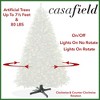 Casafield Rotating Christmas Tree Stand - 360-Degree Revolving Base for Up to 7.5 FT Artificial Tree, Green - image 2 of 4