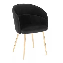 Lindsey Contemporary Chair Gold - LumiSource
