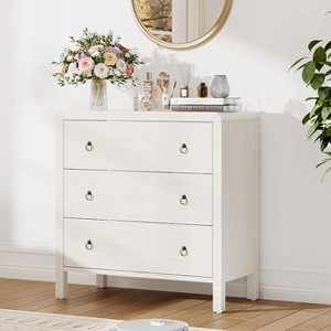 Drawer Dresser for Bedroom, Modern Closet Dressers Chest of Drawers, Wood Clothes Storage Dresser Chest of Drawers Organizer for Living Room Hallway - 1 of 4