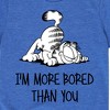 Boys' - Garfield - More Bored Than You Short Sleeve Graphic T-Shirt - 2 of 4