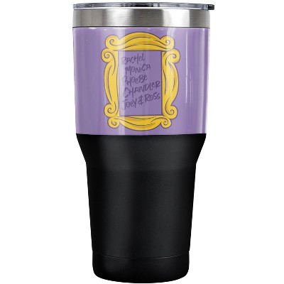 Friends Door Peephole Steel Tumbler 30oz Coffee Travel Mug