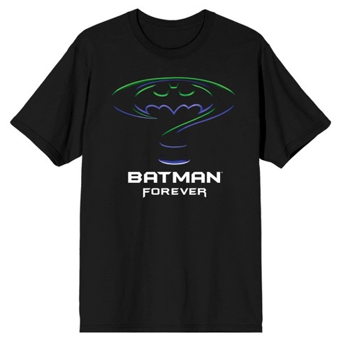 Batman Forever Movie Logo Men's Black T-shirt : Target