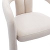 PAGED Swivel Barrel Chair Comfy Round Sofa Chair with 360-degree Rotation Base, Accent Chairs for Living Room - 2 of 4