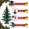 2025 Christmas Advent Calendar, 24 Days Countdown Calendar with Christmas Tree Ornaments for Boys Girls & Kids Party Gift - 3 of 4
