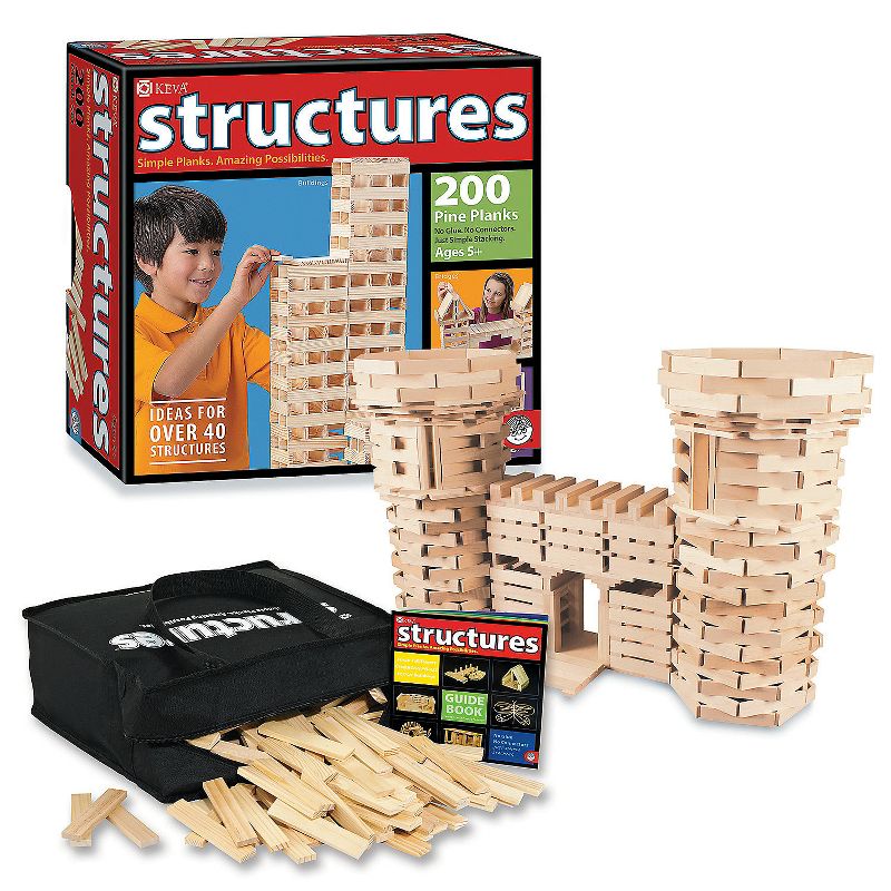 MindWare Keva Structures: Set Of 2 - Building Toys, 1 of 5