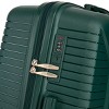 TopComfy Luggage 20 24 28 Inch Travel Suitcase Spinner Wheel Luggage Set Combination Lock Travel Suitcase Set for Travel, Green, 19.49"*12.8"*29.53" - 3 of 4