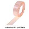 Unique Bargains Ribbons for Crafts Satin Decorative Multipurpose for Gift Wedding and Hair Accessories Polyester 866.14"x0.98" 1 Pc - 3 of 4