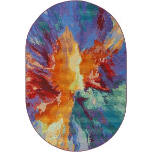 Unique Loom    Outdoor Modern Monteverde Area Rug - 1 of 4