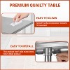 BMS 24/36/48/60in Stainless Steel Kitchen Work Table Scratch Resistant with Adjustable Table Foot - 4 of 4