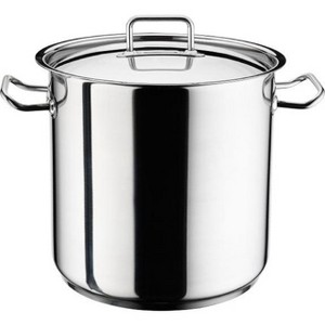 Hascevher Industry Leading Commercial-Grade 18/10 Stainless Steel Stock Pot with Cover - 1 of 1