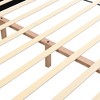 KTMBDW Upholstered Platform Bed Frame with Headboard, Square Stitched Button Tufted, Mattress Foundation with Wooden Slats Support, Grey - 4 of 4