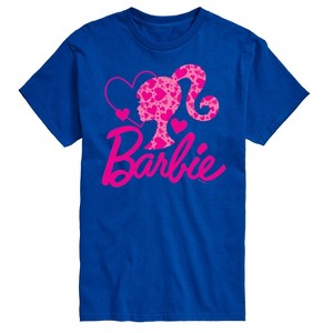 Men's - Barbie - Logo Hearts Short Sleeve Graphic T-Shirt - 1 of 4