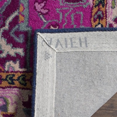 Handmade Green Wool 10' x 14' Tufted Area Rug