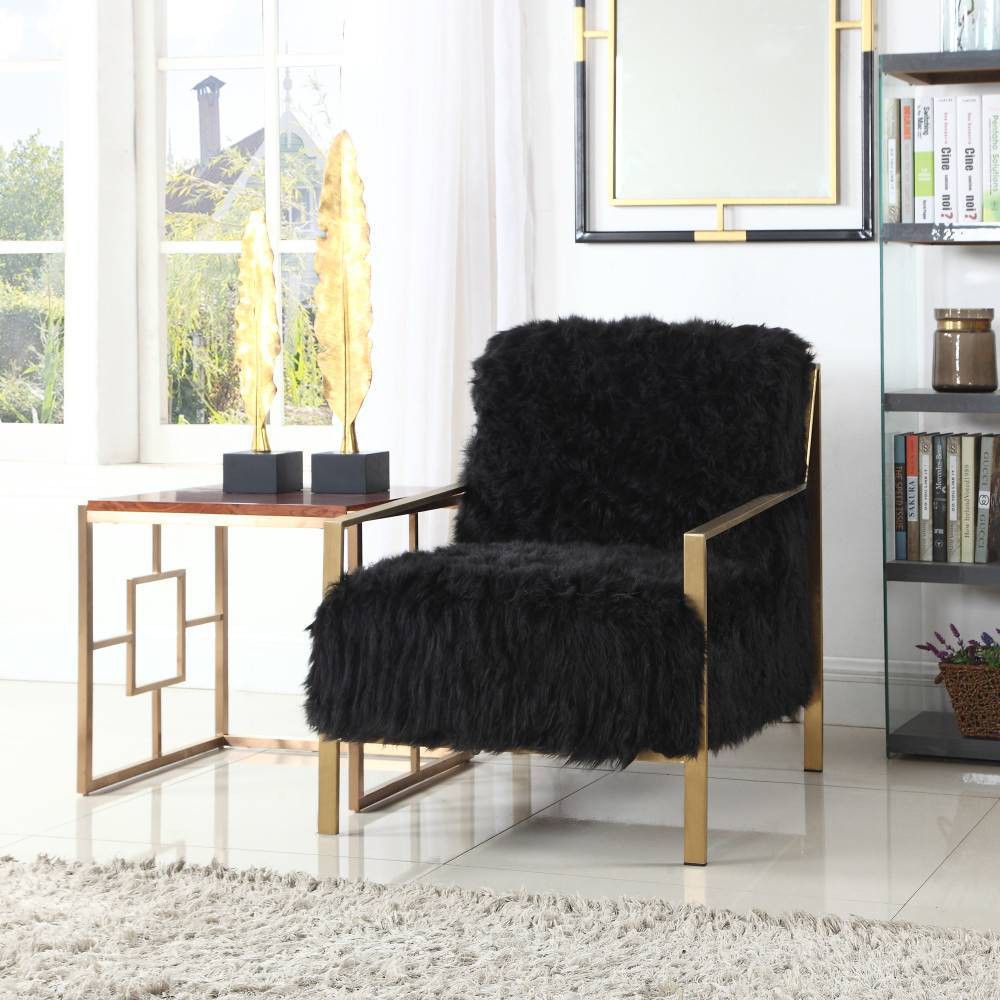 Raisa Accent Chair Black - Chic Home Design was $799.99 now $479.99 (40.0% off)