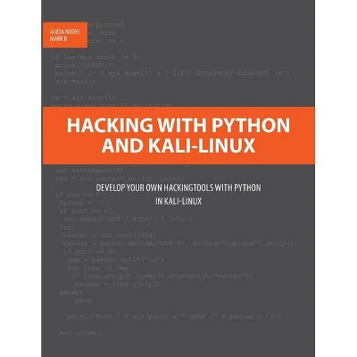 Hacking with Python and Kali-Linux - by  Alicia Noors & Mark B (Paperback)