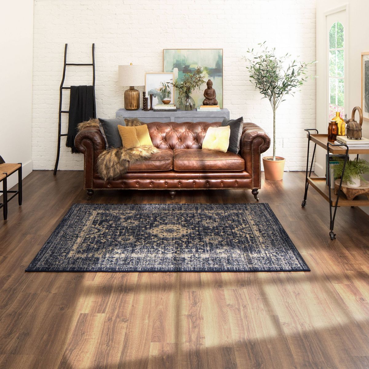 Vintage Distressed Rug - Threshold™ - thumbnail 8