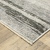 Oriental Weavers Hayden HAY07 Grey/ Ivory Indoor Area Rug - 6'7" x 9'6" - 2 of 4
