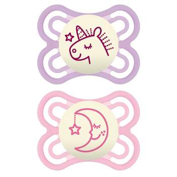 MAM Perfect Night Pacifier 2ct - 0-6 Months