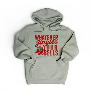 Simply Sage Market Women's Graphic Hoodie Whatever Jingles Your Bells - 1 of 3