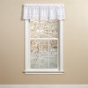 Park Designs Kadia Crochet Lace Valance 60” x 14” - 2 of 3