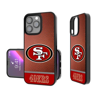 Keyscaper San Francisco 49ers Football Wordmark Bump Cell Phone Case for iPhone 15 Pro Max