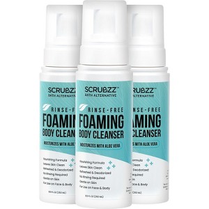 No Rinse Foaming Body Wash for Elderly, Bedridden Women & Post Workout - Fresh Scent - 1 of 4