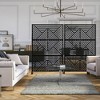 MAYEERTY 71x47 Simple and modern outdoor decorative screen partition - 3 of 4