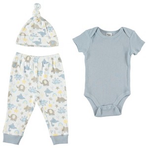Chick Pea Gender Neutral Baby Clothes Layette Set - 1 of 2
