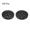 Unique Bargains Resin DIY Craft Flat 4-Hole Sewing Buttons 100 Pcs - 3 of 4