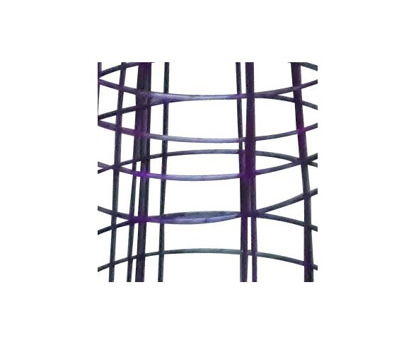 14"x42" Metal Heavy Duty Plant  5pk - Amethyst Purple - Glamos Wire