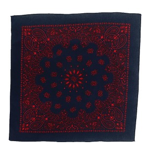 CTM 27 Inch Austin Paisley Print Bandana - 1 of 4