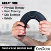 CanDo Twist-n' Bend Flexible Resistance Bars For Grip And Forearm Strengthening, Physical Therapy, Rehabilitation, Injury Recovery, and Pain Relief - 3 of 4