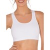 Fruit of the Loom Women's Tank Style Sports Bra 3-Pack - 3 of 4