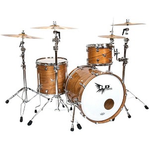 Hendrix Drums Perfect Ply Series Walnut 3-Piece Shell Pack with 22x16" Bass Drum - 1 of 2