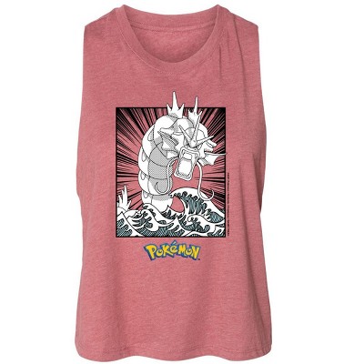 Women's - Pokémon - Gyarados Anime Graphic Racerback Tank