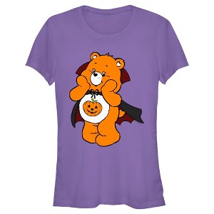 Juniors Womens Care Bears Trick-or-Sweet Bear T-Shirt - 1 of 4