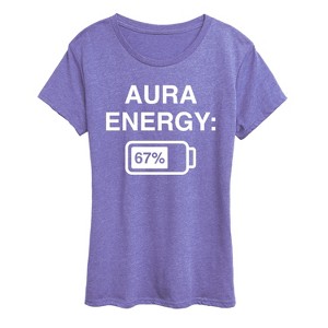 Women's - Instant Message - Aura Energy 67 Short Sleeve Graphic T-Shirt - 1 of 4