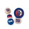 BabyFanatic Wood Rattle 2 Pack - NFL New York Giants Baby Toy Set - 2 of 4